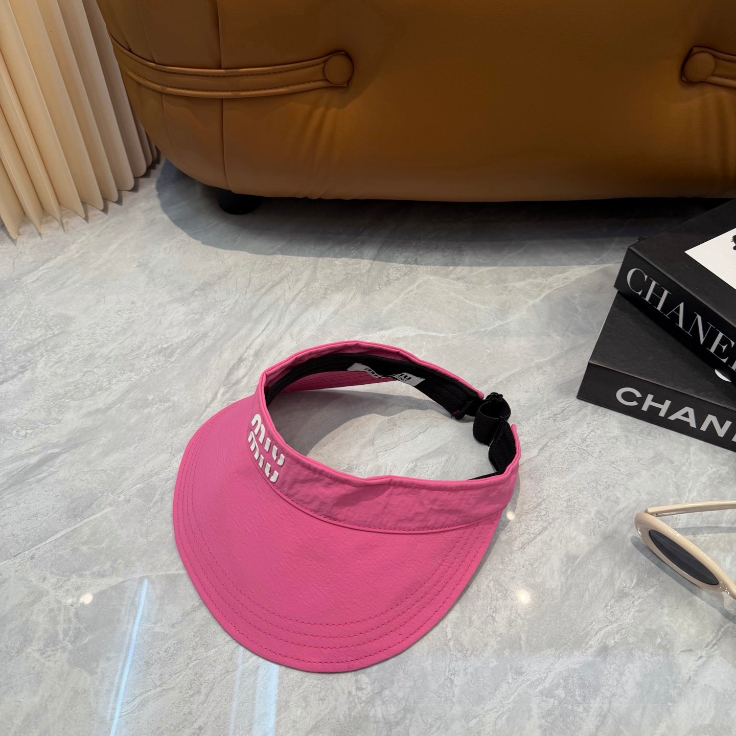 Miumiu Multicolor Visor Hat 413032