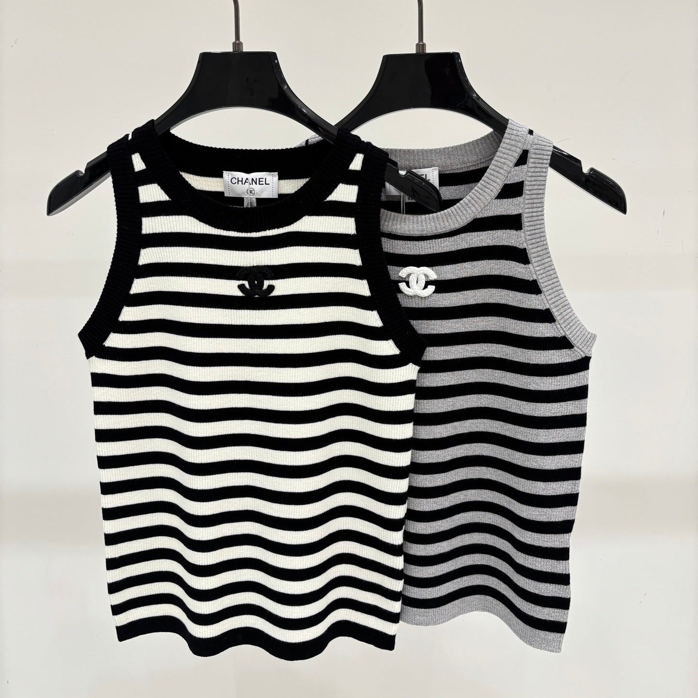 Chanel 2026 Striped Vest Wool 413791