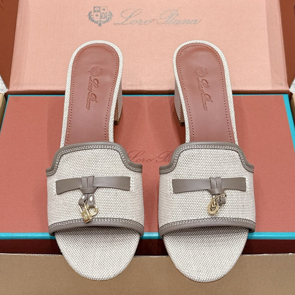 Loro Piana 2026 Sandal Fabric Leather 908846
