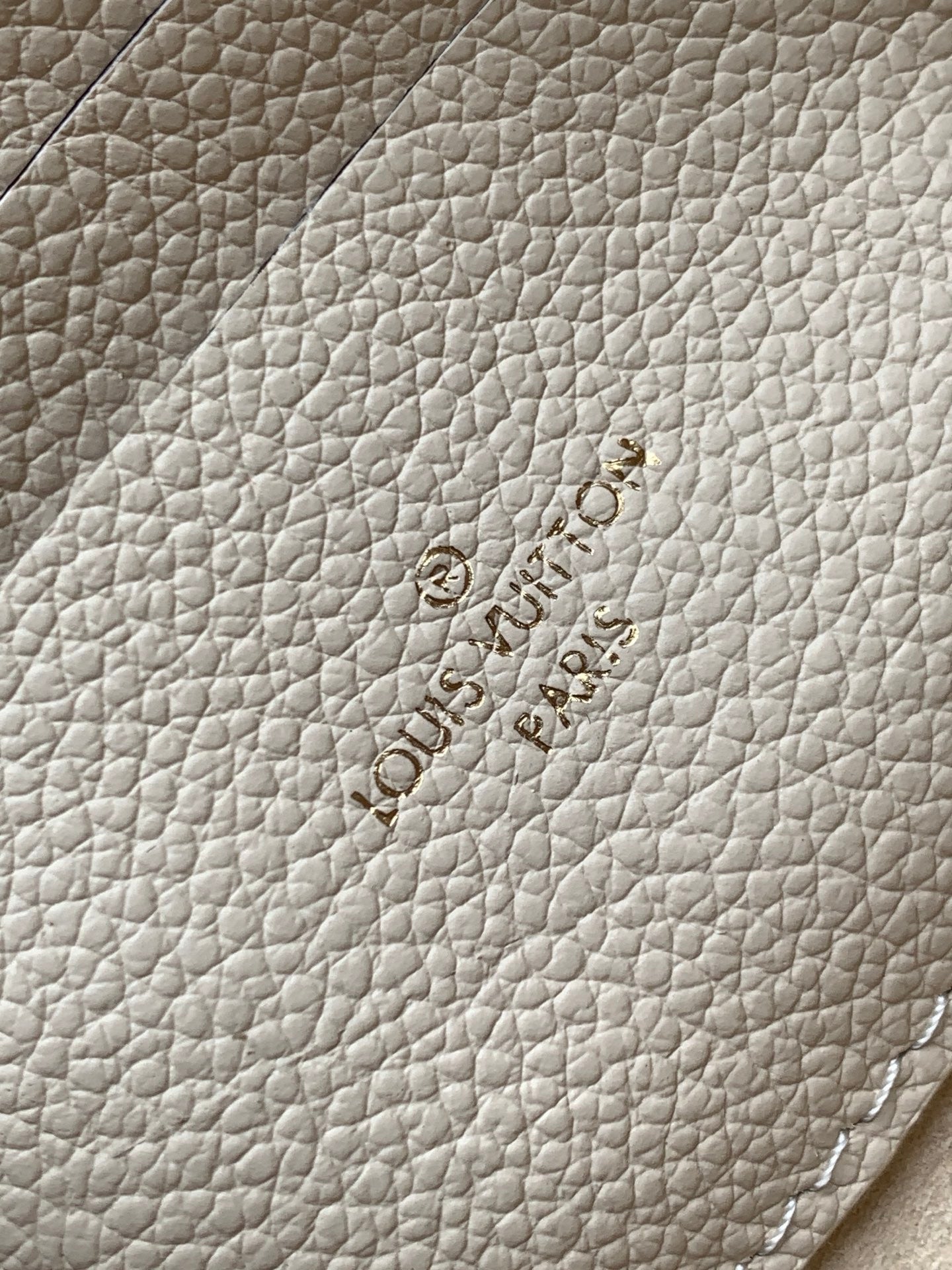 LV 2026 Nano Madeleine Handbag Beige Monogram Empreinte Leather 281645