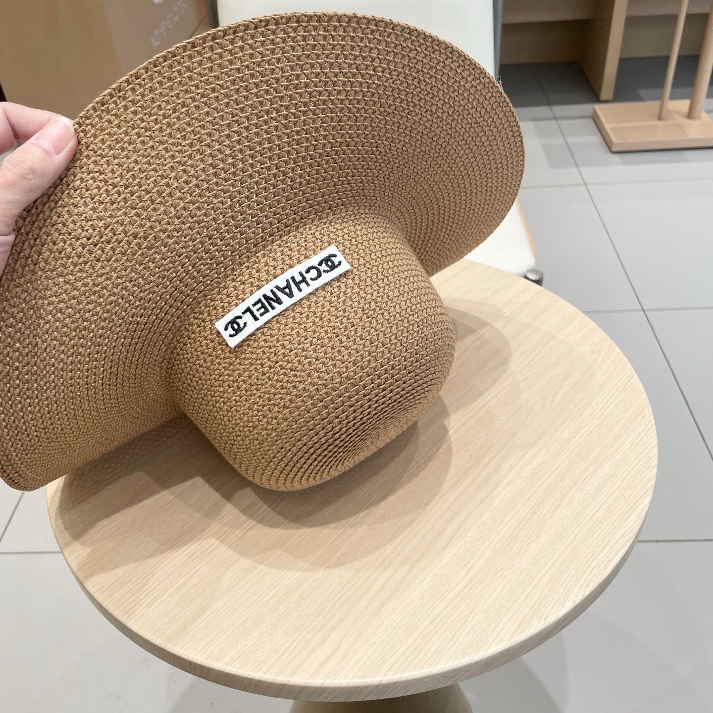 Chanel Oversized Beach Hat 412799