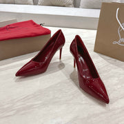 CL 25 Kate Patent Leather Pumps Red Gloss Calfskin 307528