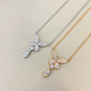 Graff New Tassel Butterfly Necklace