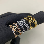 HM Pig Nose Diamond Ring