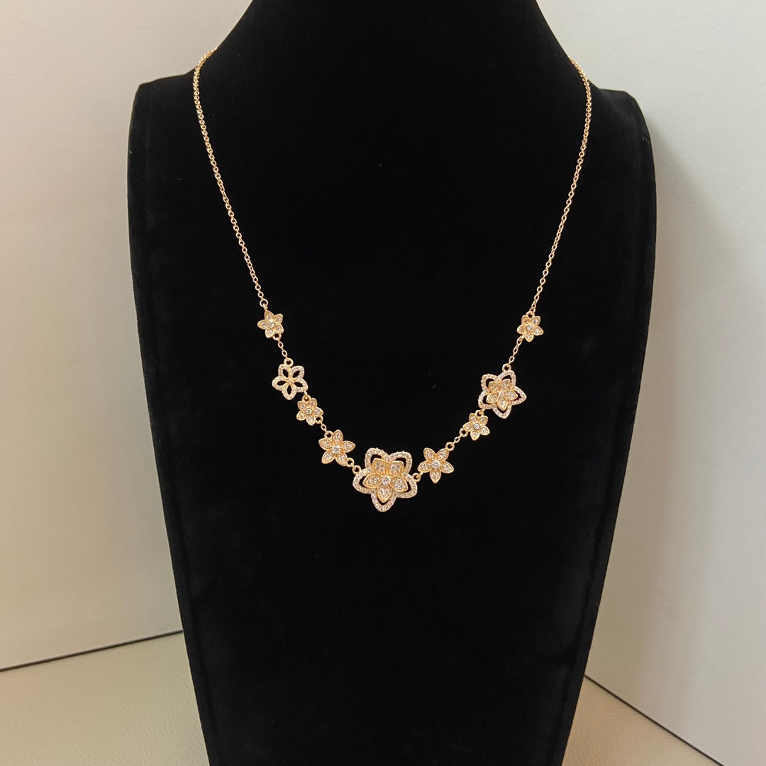 Graff New 9-Flower Necklace