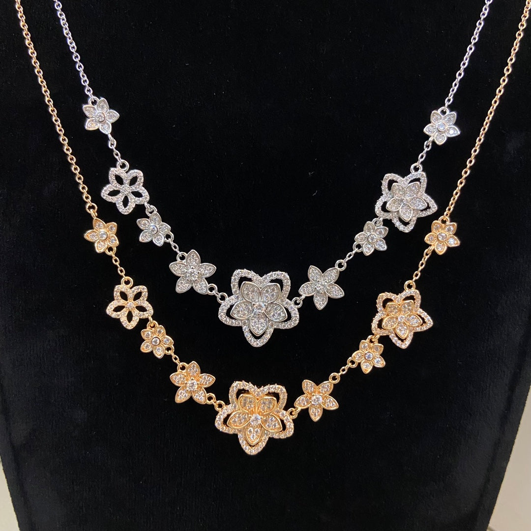 Graff New 9-Flower Necklace