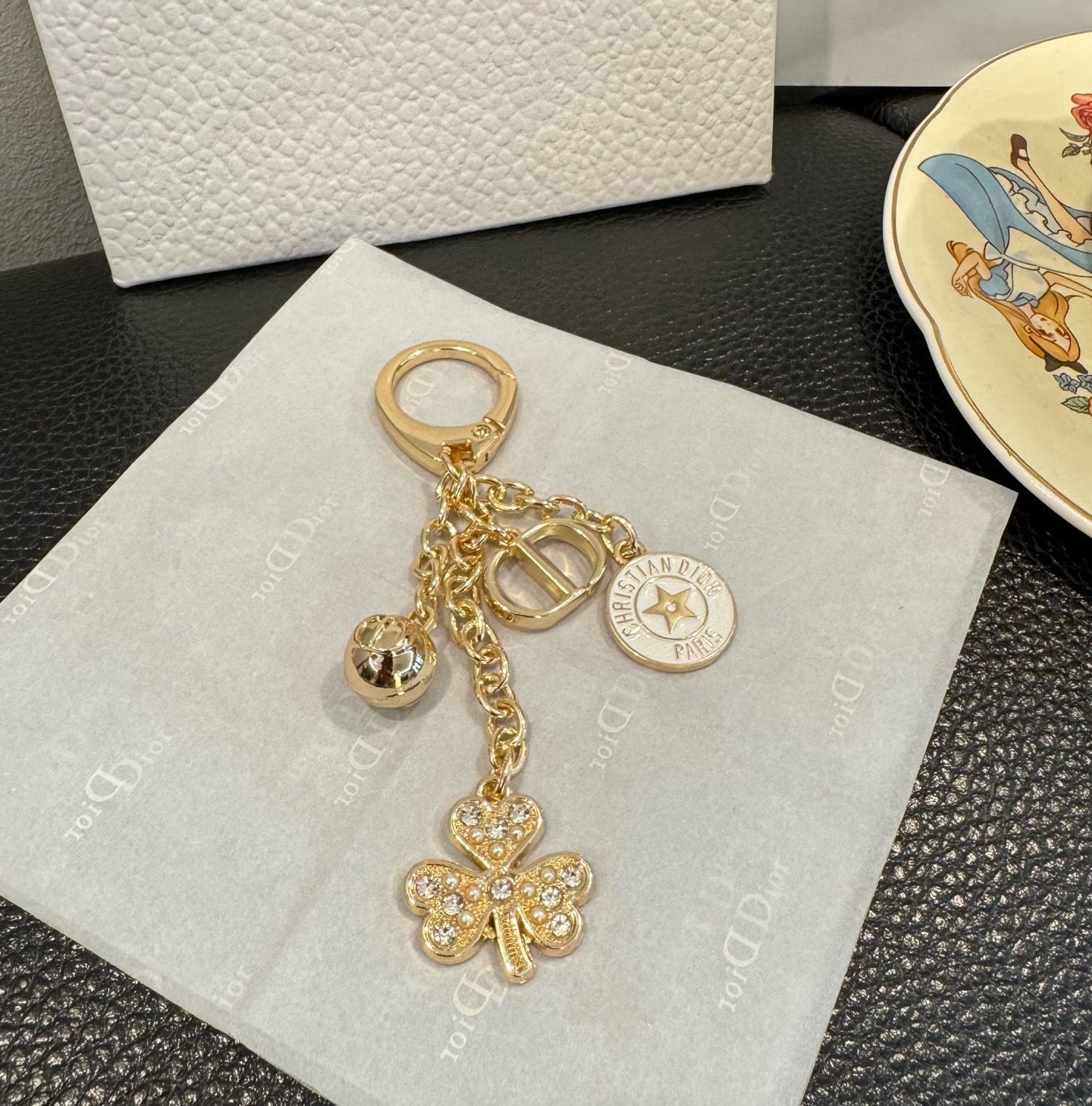 Dior Clover-shaped Charm 353623