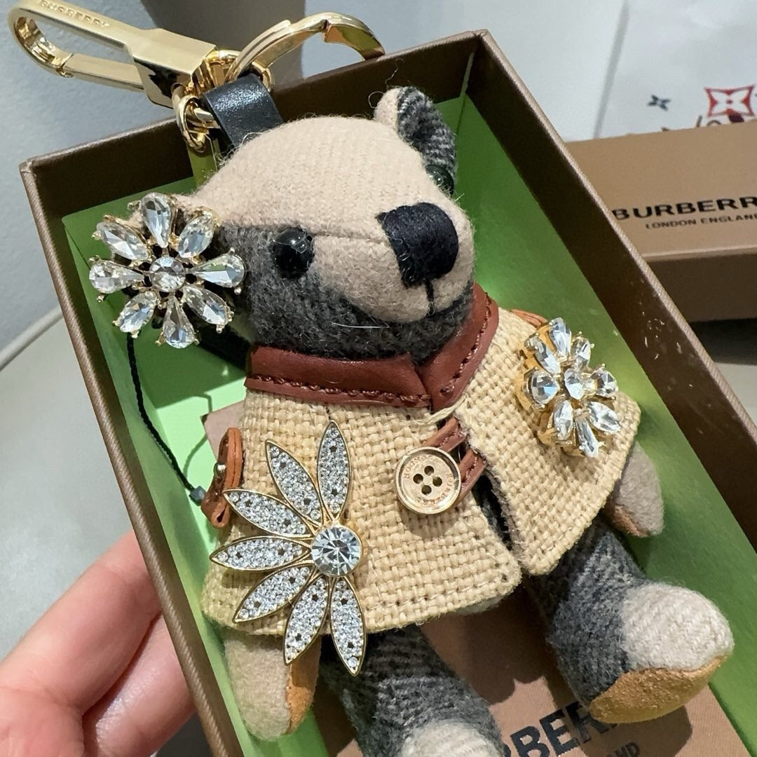 Burberry Trench Coat Bear Charm 381945
