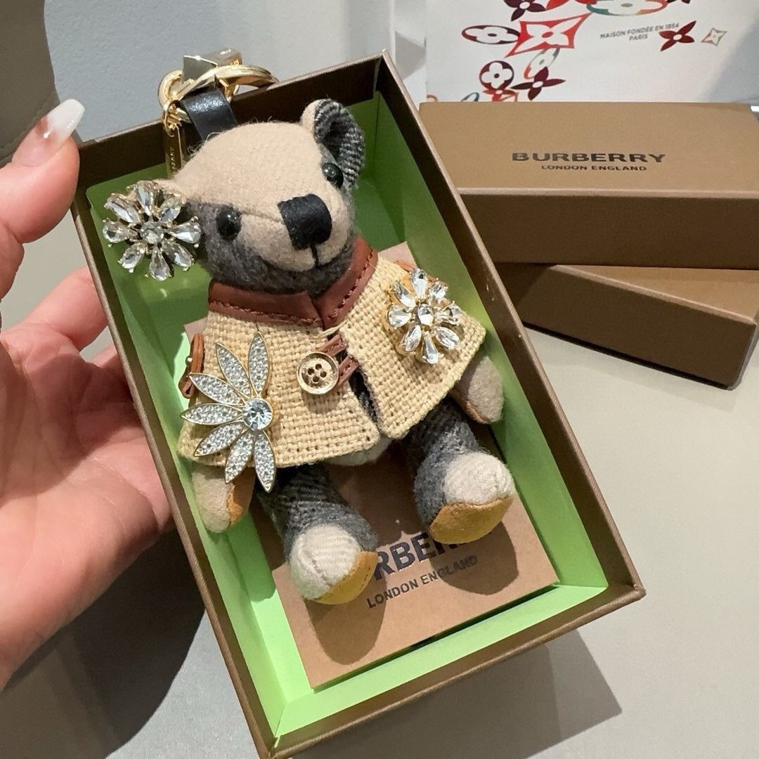 Burberry Trench Coat Bear Charm 381945