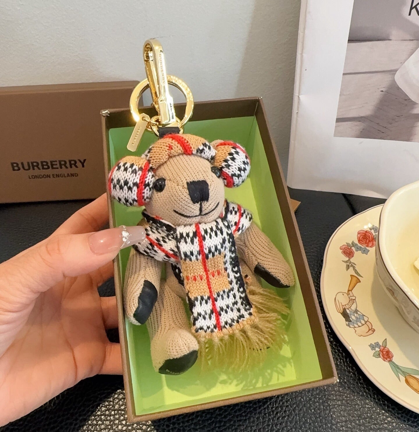 Burberry Thomas Bear Charm 393882