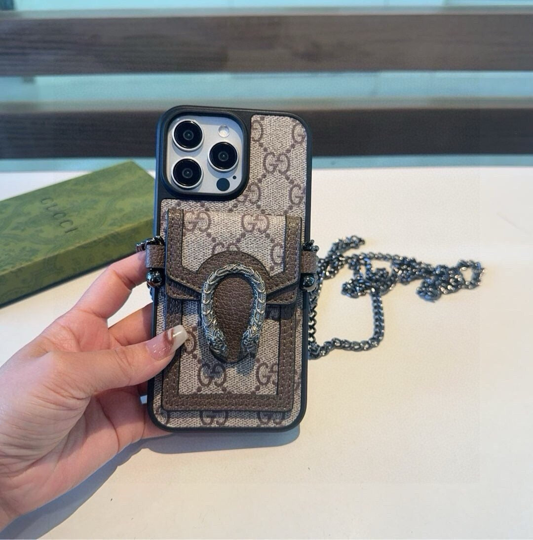 Gucci Dionysus Snake Head Phone Case 400360