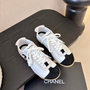 CC 2026 Sneakers Calfskin and Embossed Suede Calfskin