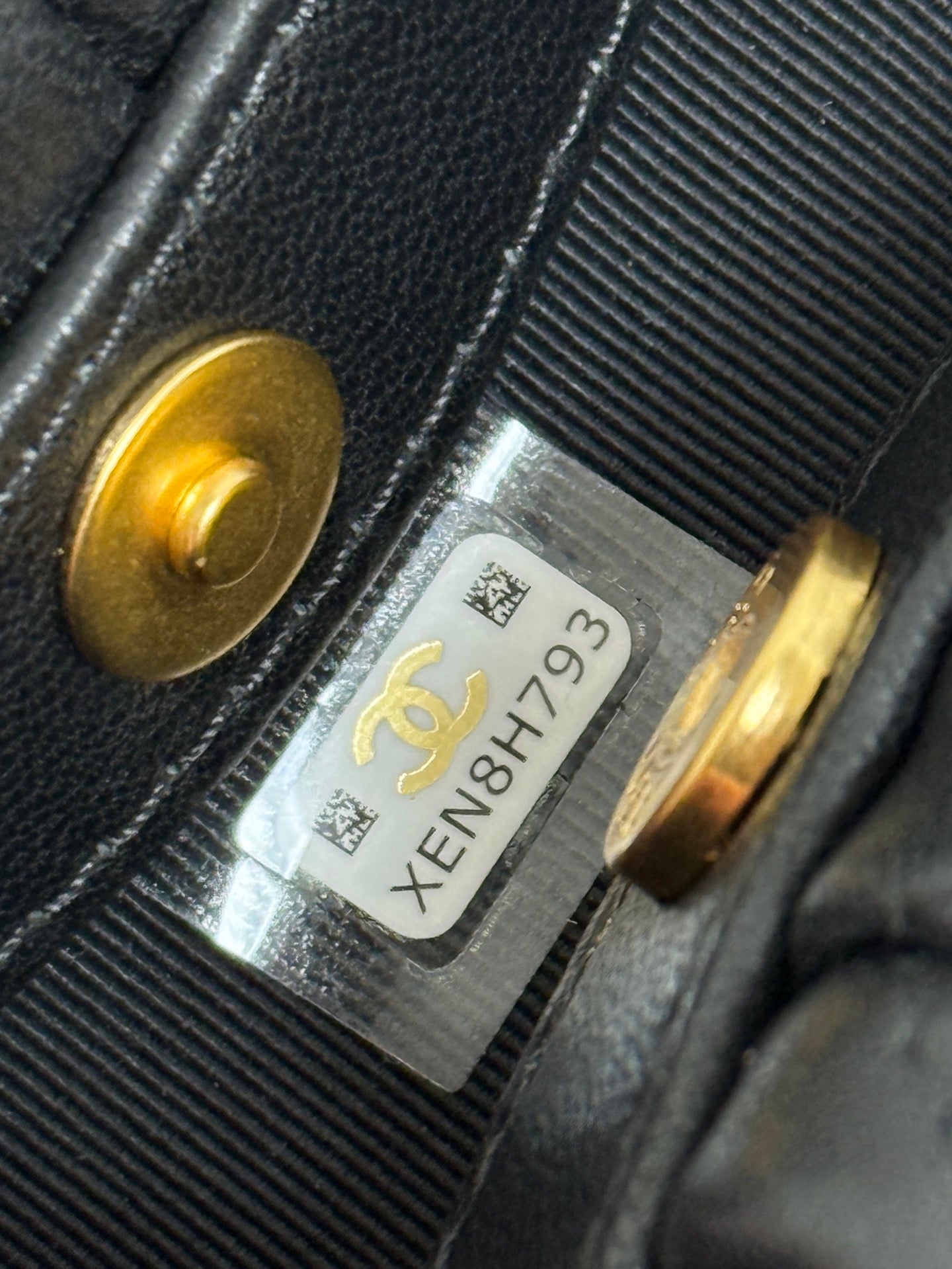 Chanel 26 Tortoiseshell Mini Bag 16 Black Lambskin