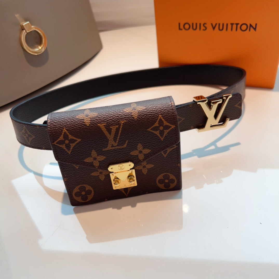 Lv Metis Belt Bag 30 Lv Buckle Brown Monogram