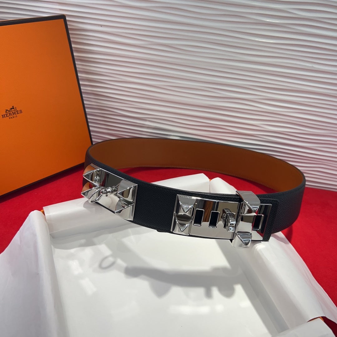 Hermes 2026 Collier De Chien Belt 45mm Leather