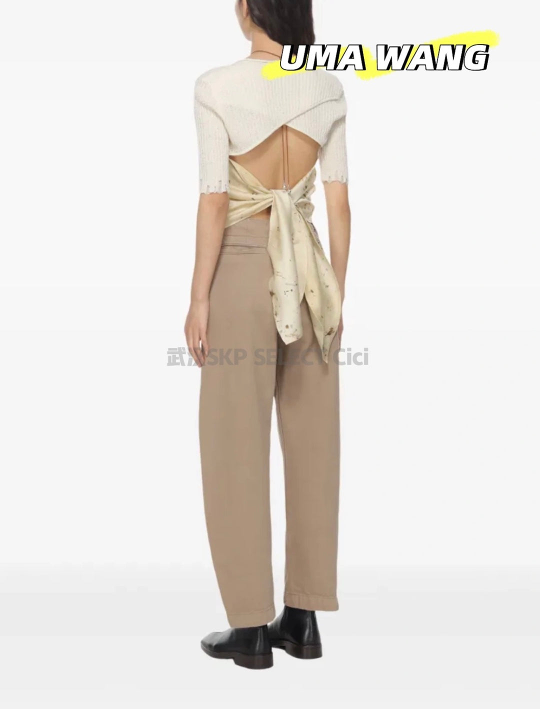 Uma Wang 25C Slv Top 229311