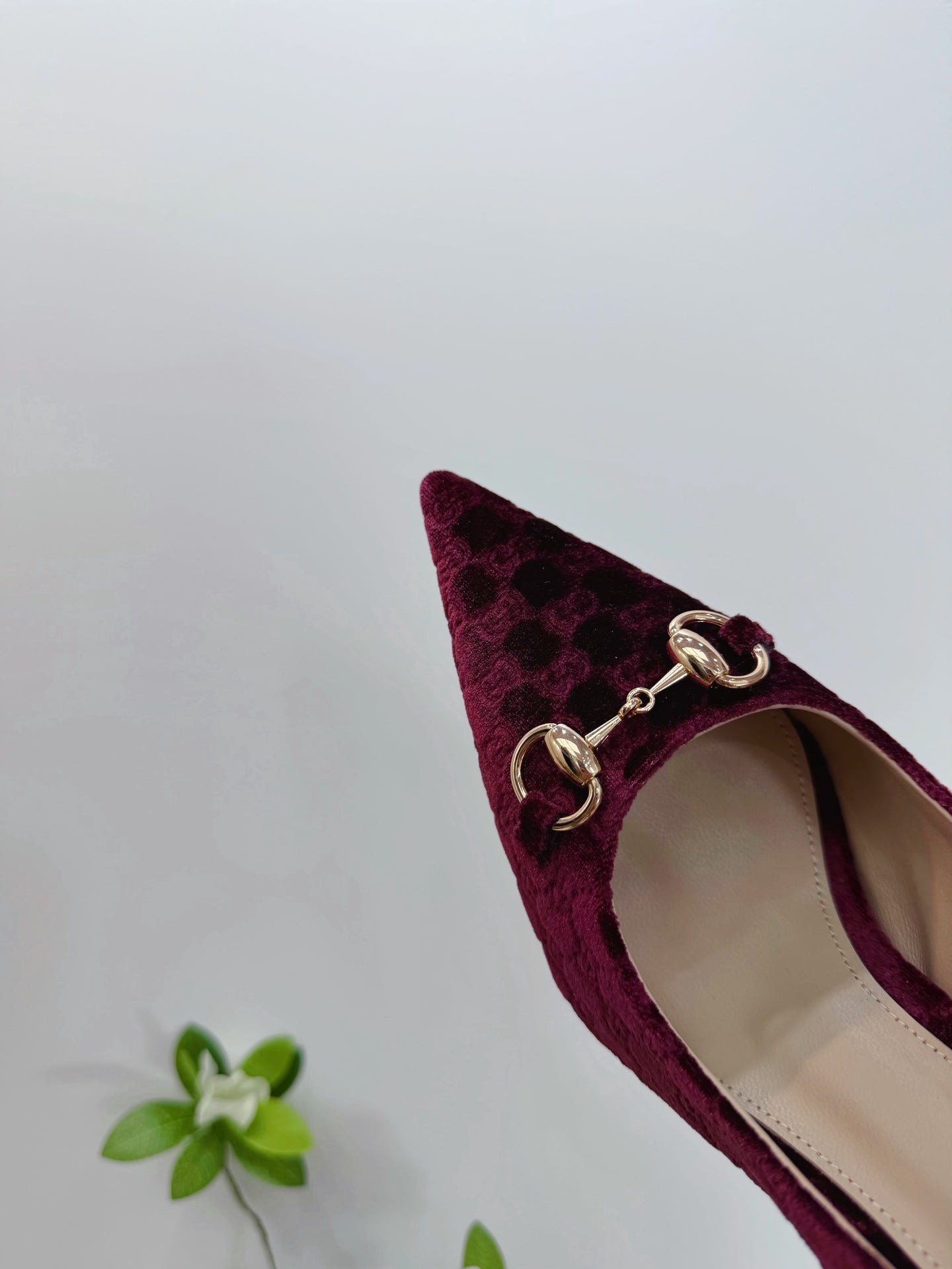 GG 26 Slingback Dark Purple Velvet 592419