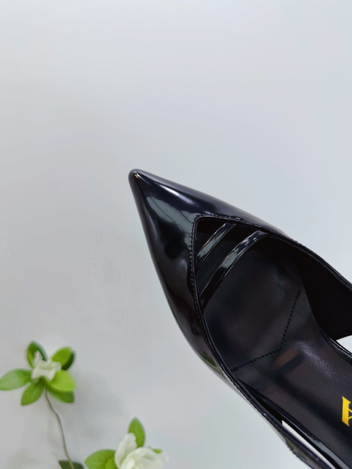 PRA 26SS Slingback 75 Black Patent Leather 592338