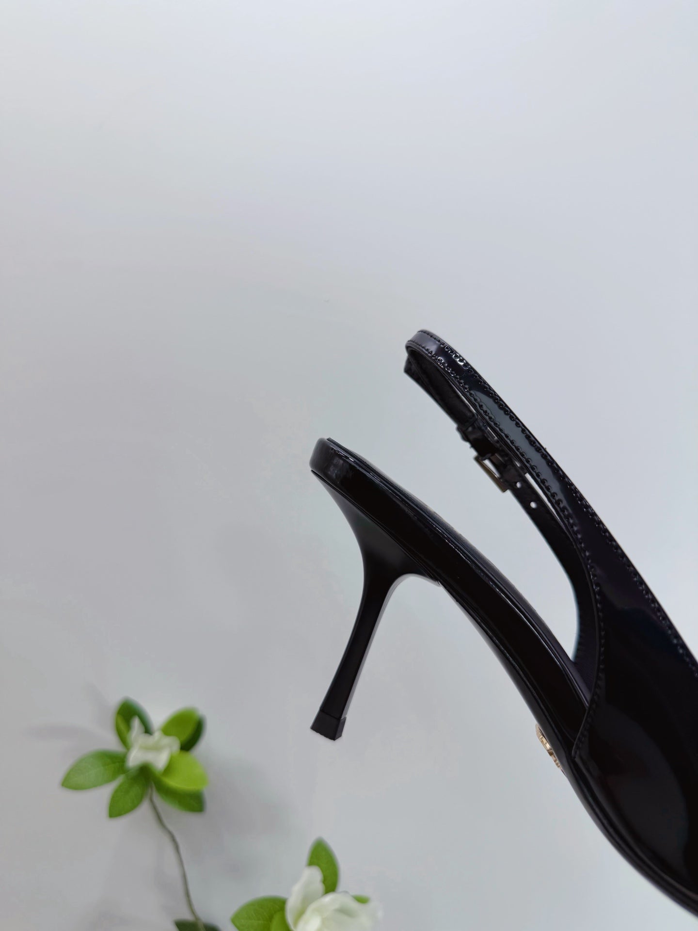 PRA 26SS Slingback 75 Black Patent Leather 592338