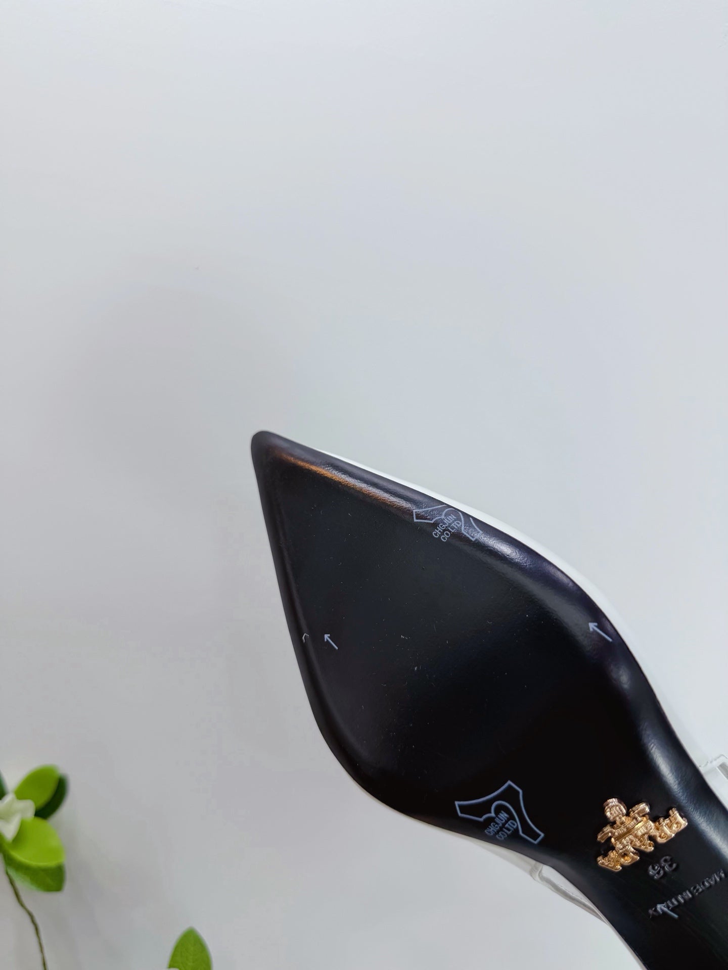 PRA 26SS Slingback 75 White Patent Leather 592339