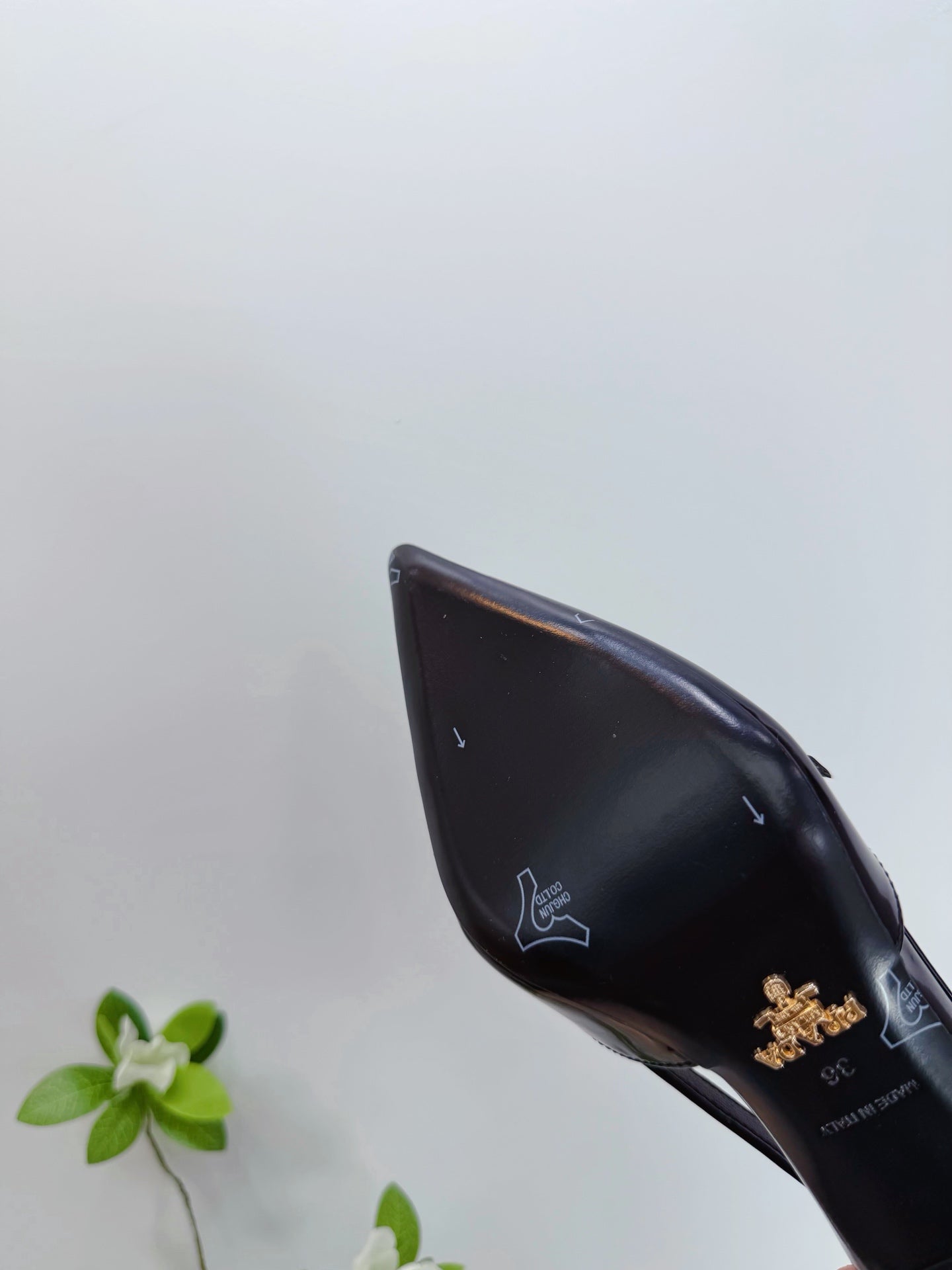 PRA 26SS Pumps 75 Black Patent Leather 592345