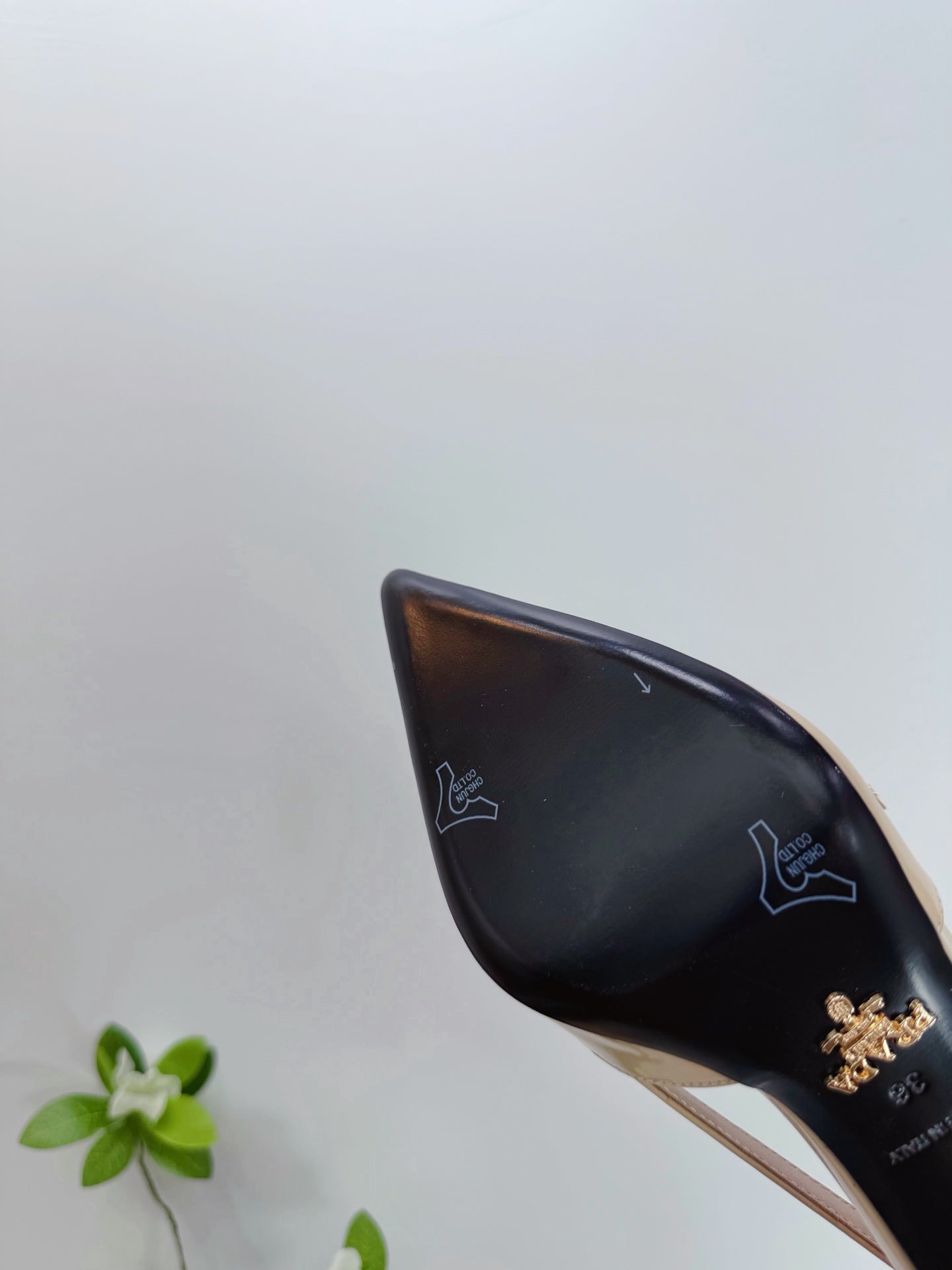 PRA 26SS Pumps 75 Beige Patent Leather 592347