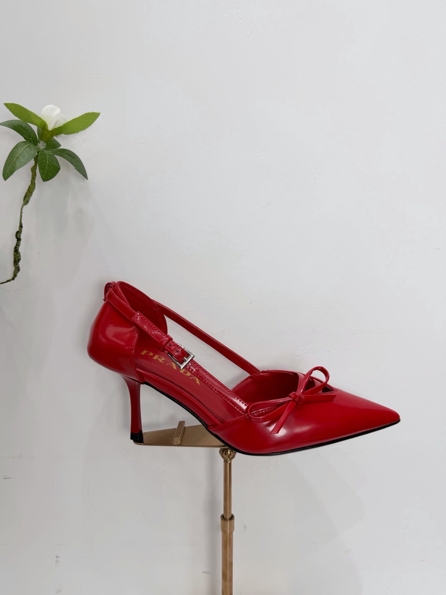 PRA 26SS Pumps 75 Red Patent Leather 592348