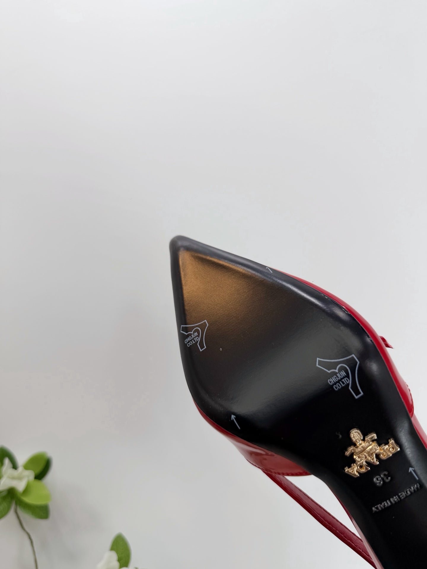 PRA 26SS Pumps 75 Red Patent Leather 592348