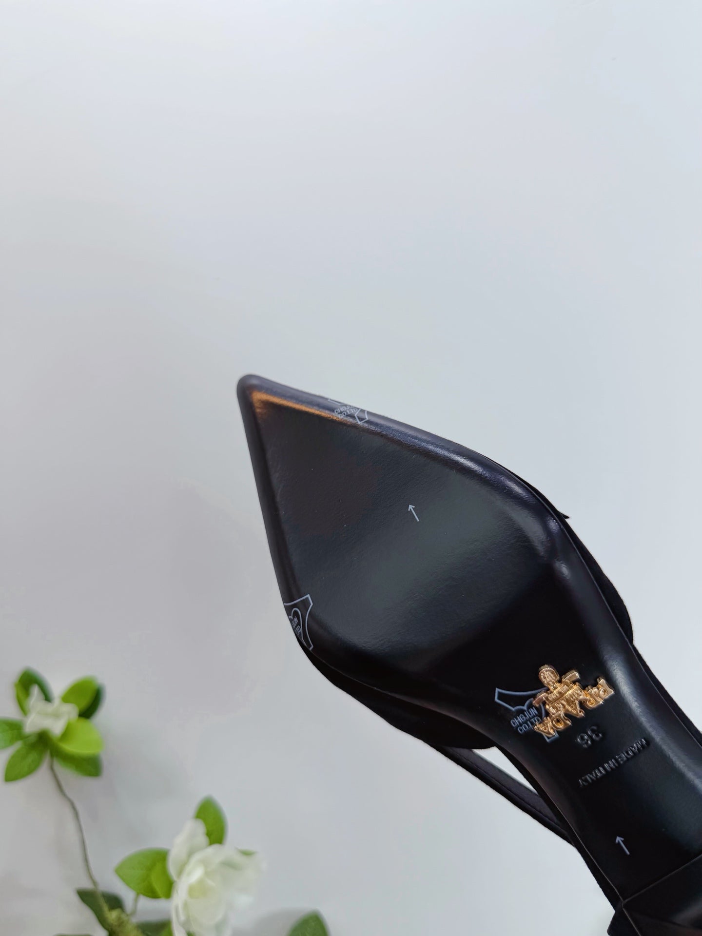 PRA 26SS Pumps 75  Black Suede 592349