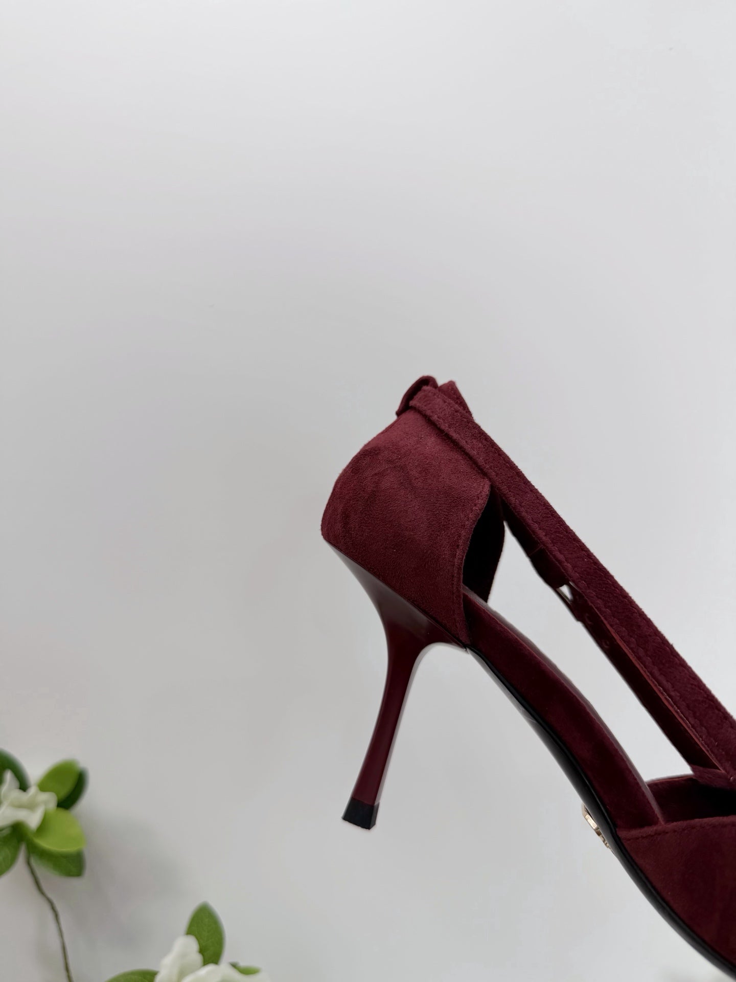 PRA 26SS Pumps 75  Burgundy Suede 592350