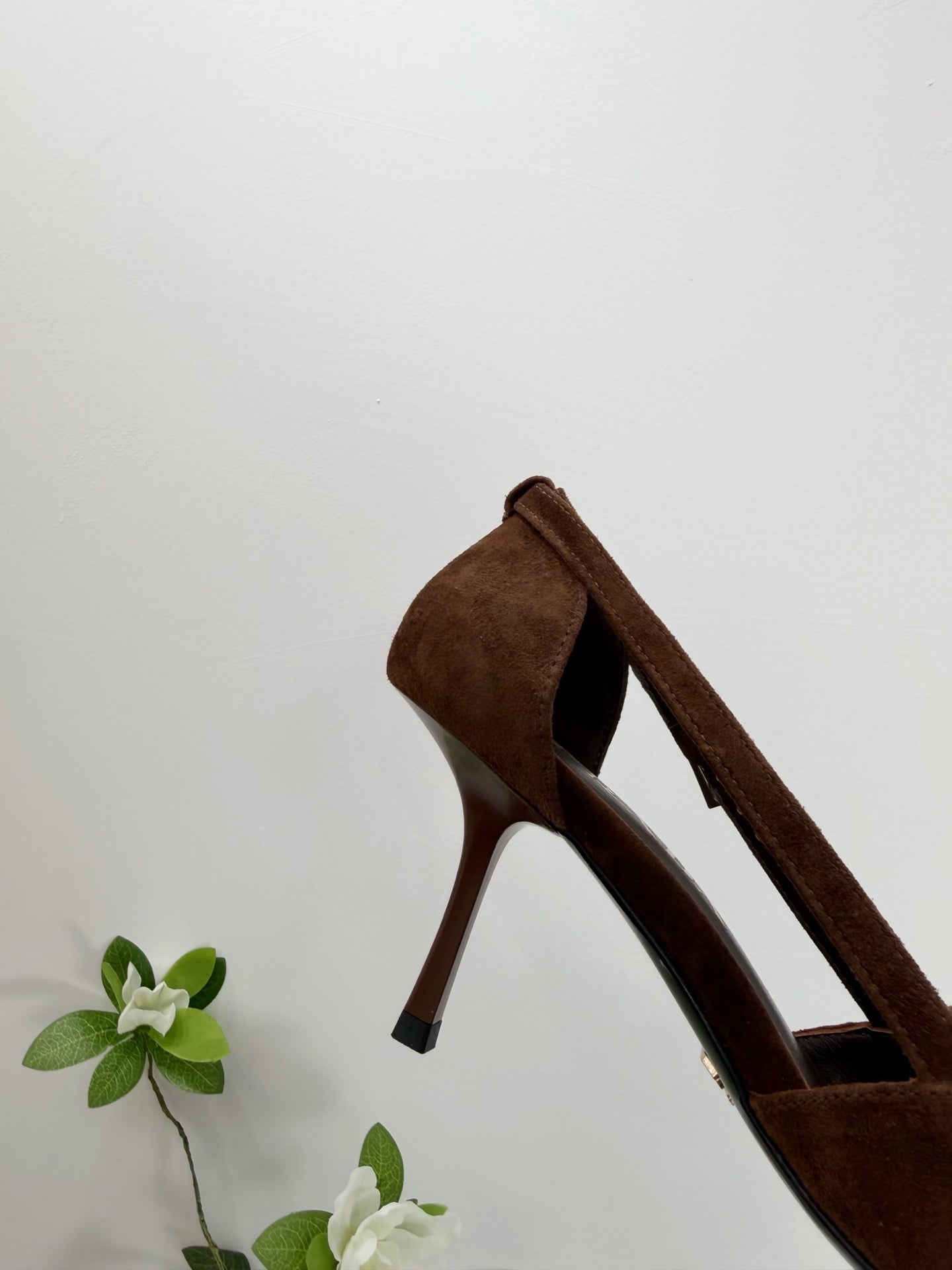 PRA 26SS Pumps 75  Dark Brown Suede 592351