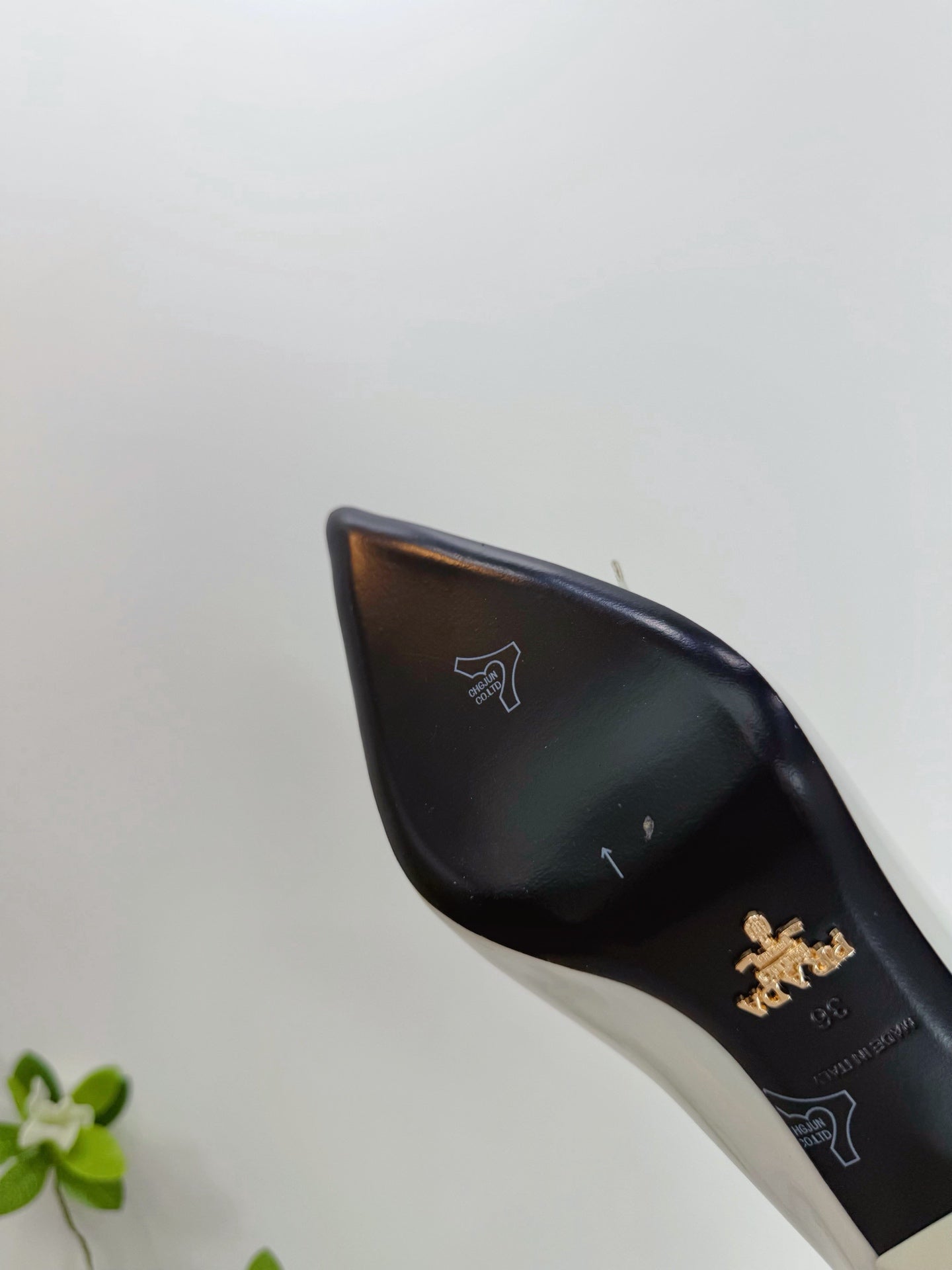 PRA 26SS High Heels Pumps 75 White Patent Leather 592353