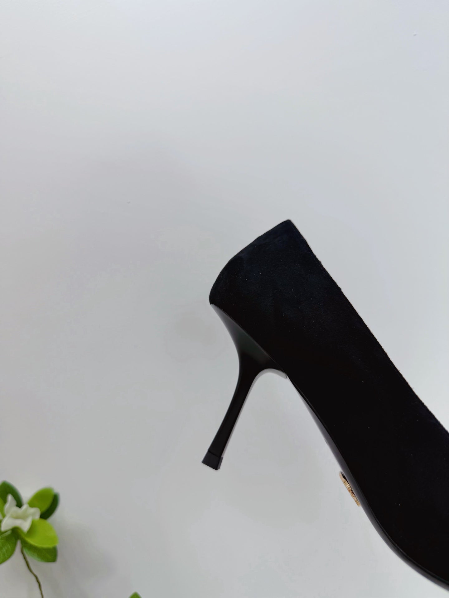 PRA 26SS High Heels Pumps 75 Black Suede 592356