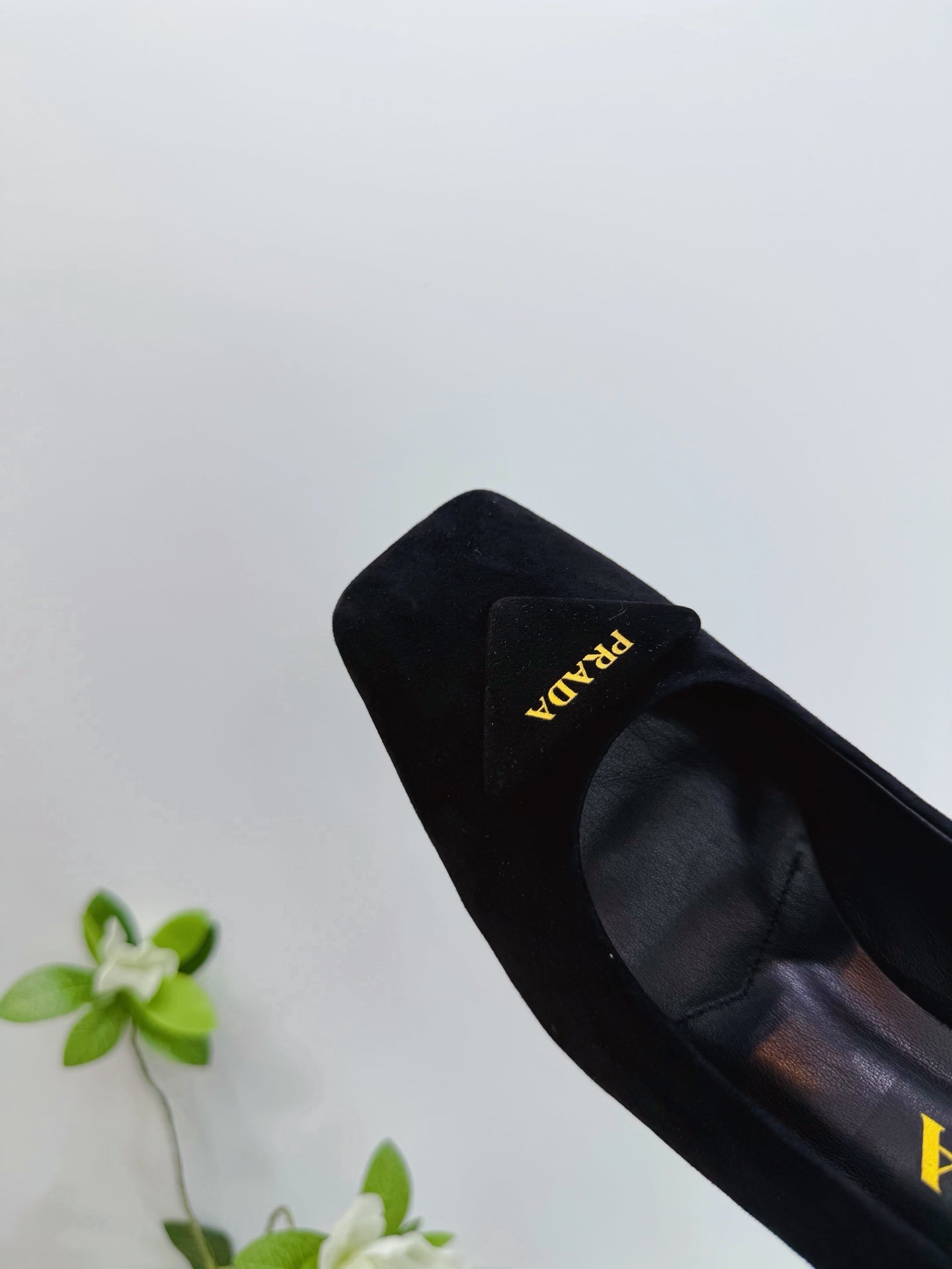 PRA 26SS High Heel Pump 85 Black Suede 592367