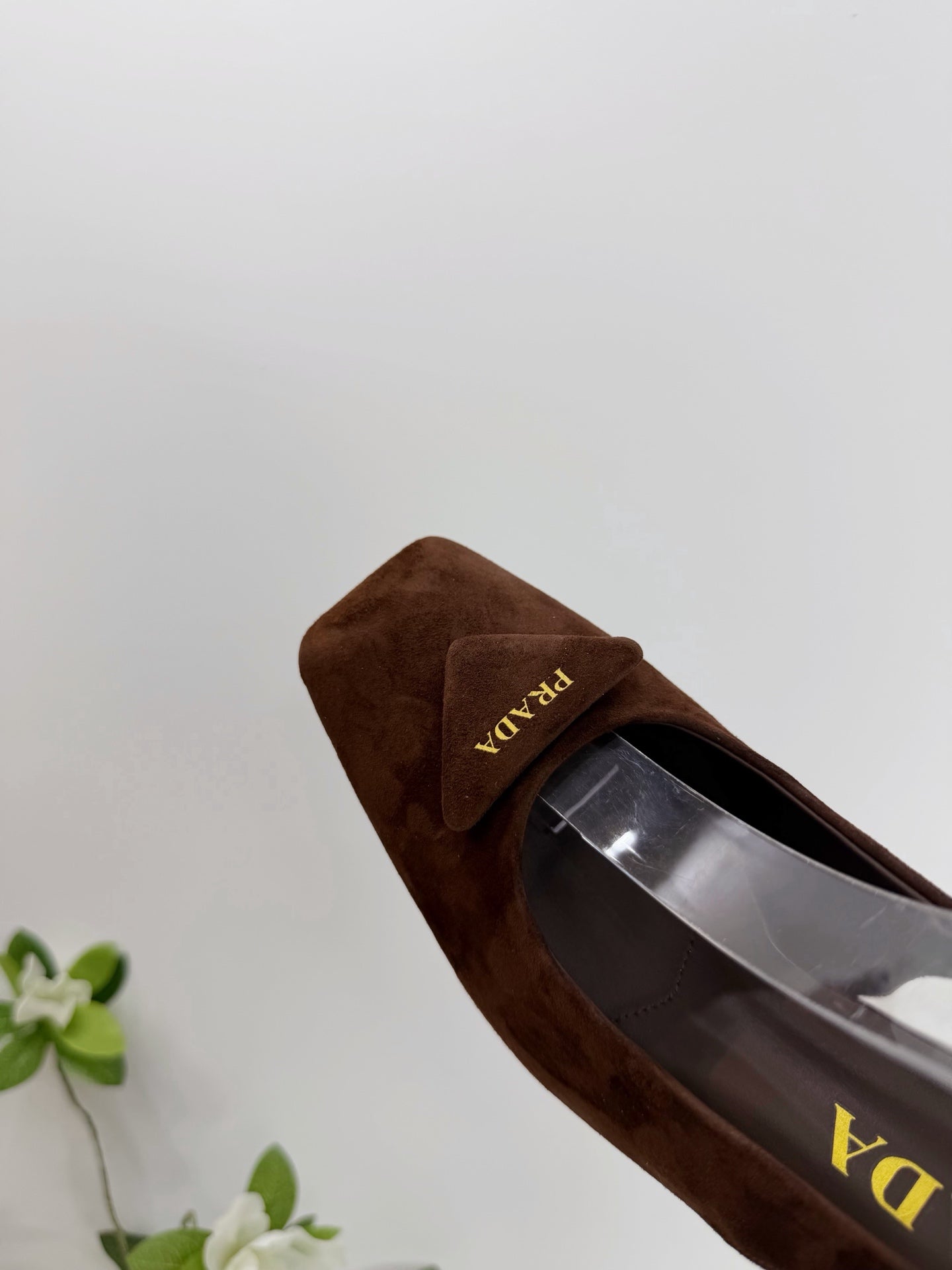 PRA 26SS Slingback 85 Dark Brown Suede 592374