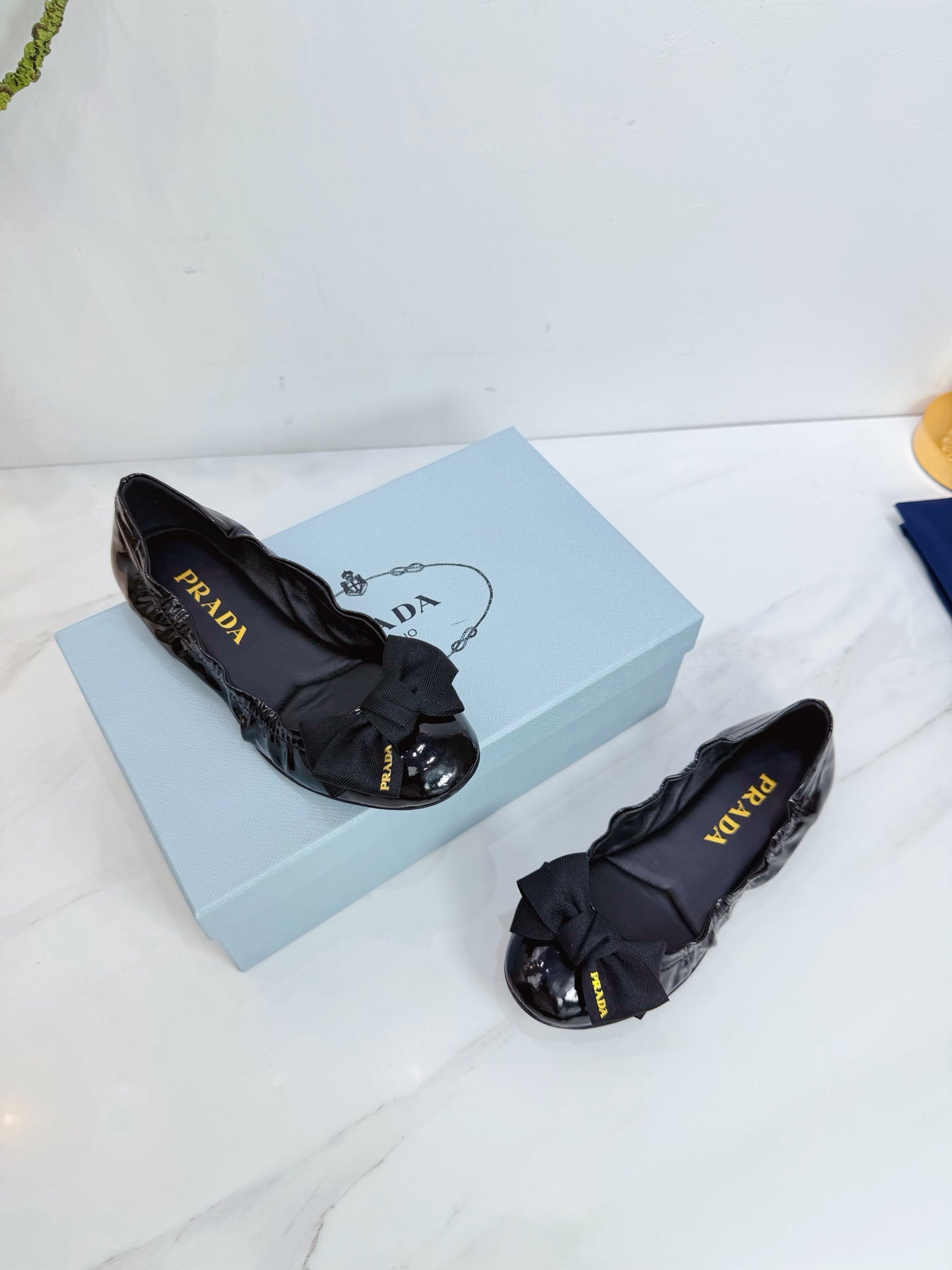 PRA 26SS Ballet Flat Black Patent Leather 592391