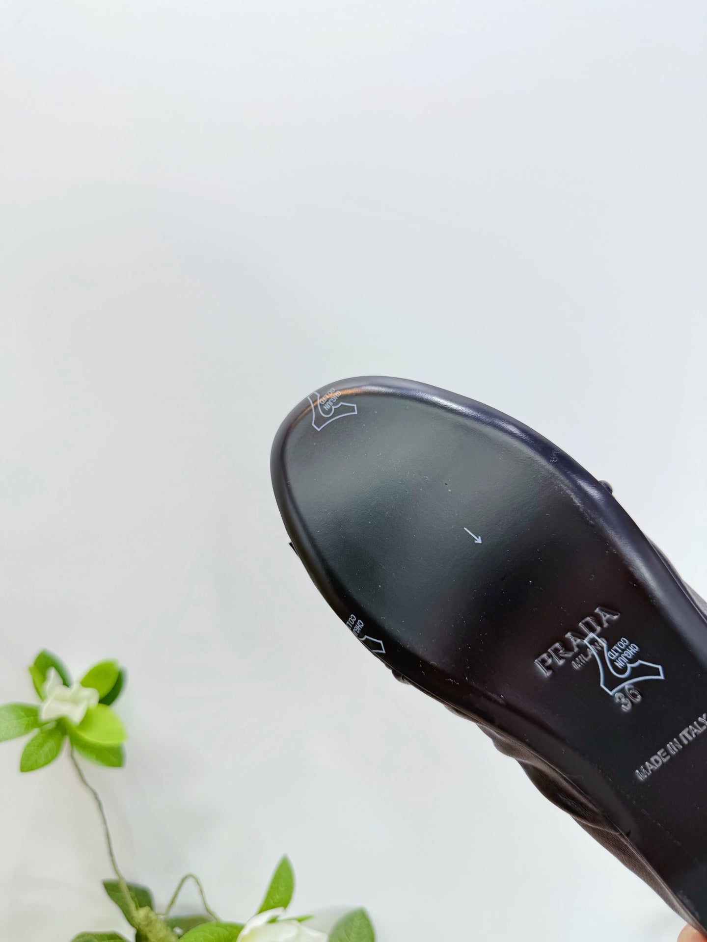 PRA 26SS Ballet Flat Black Sheepskin 592392