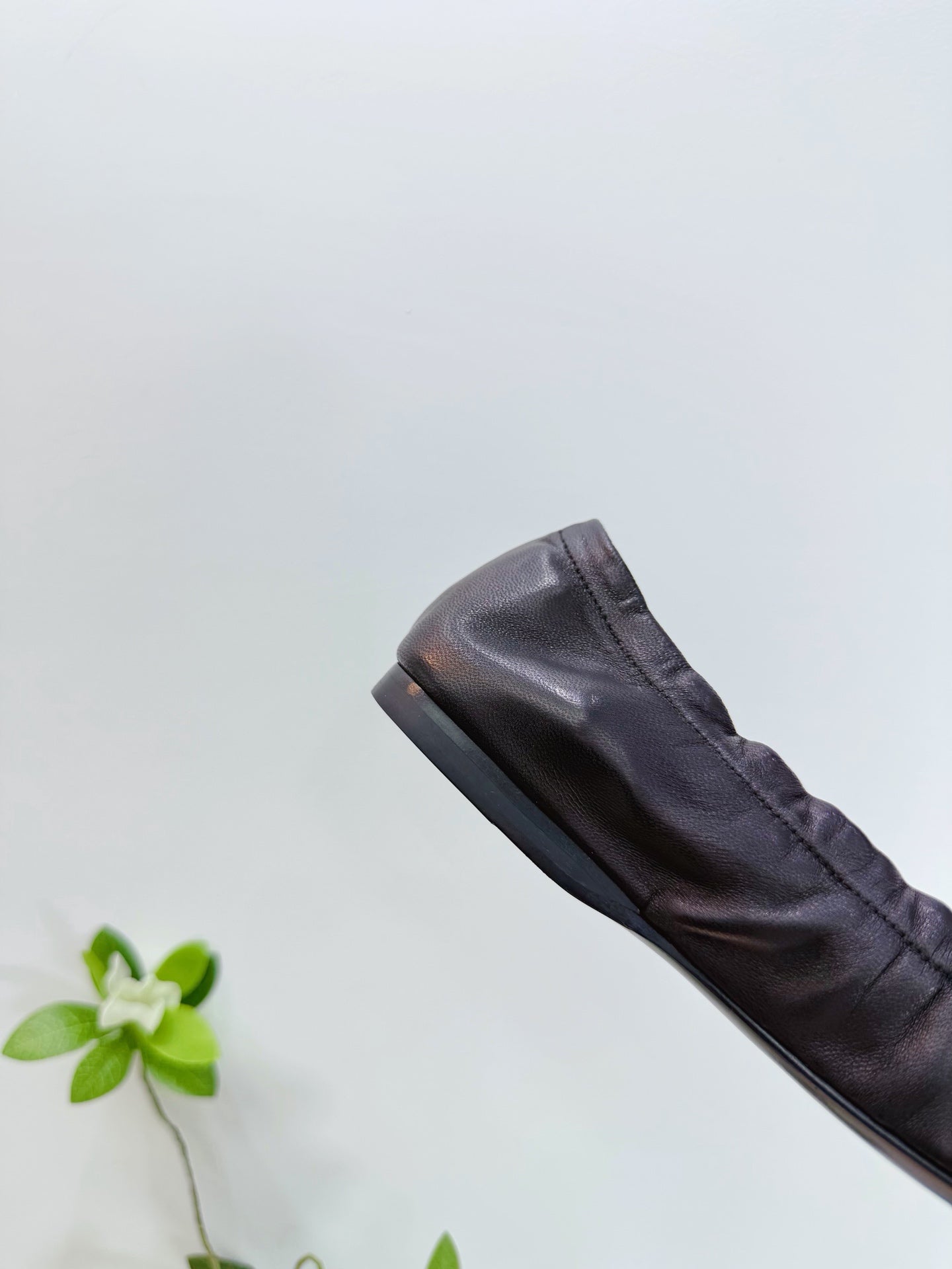 PRA 26SS Ballet Flat Black Sheepskin 592392