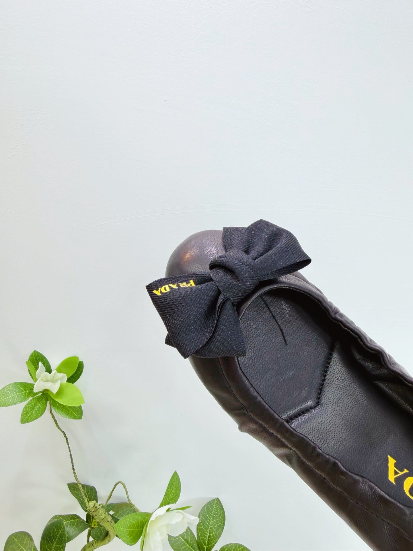 PRA 26SS Ballet Flat Black Sheepskin 592392