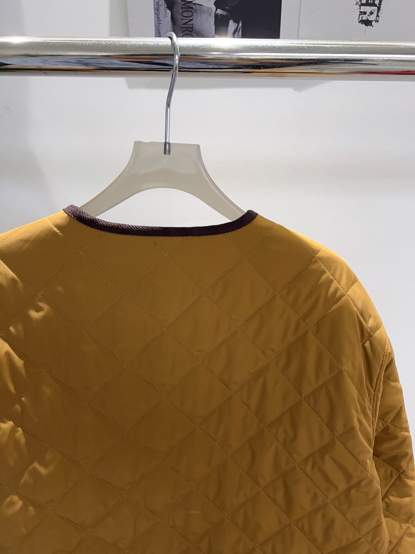 Prada 2025 Quilted Jacket Camel Polyester