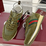 GC 2025 Re-Motion Sneaker Dark Green Suede Cowhide 292415
