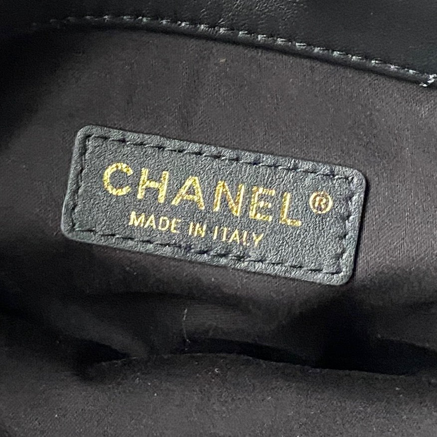 Chanel 2025 Bag 28cm Black Calfskin 318240