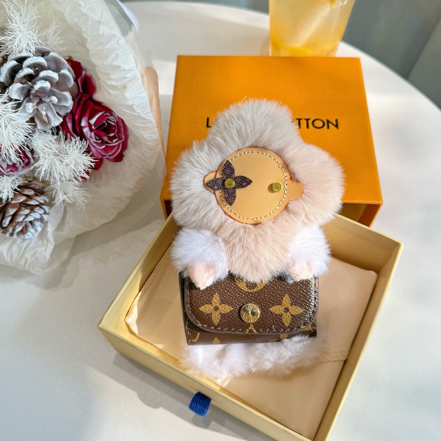 LV Vivian Earphone Bag Charm