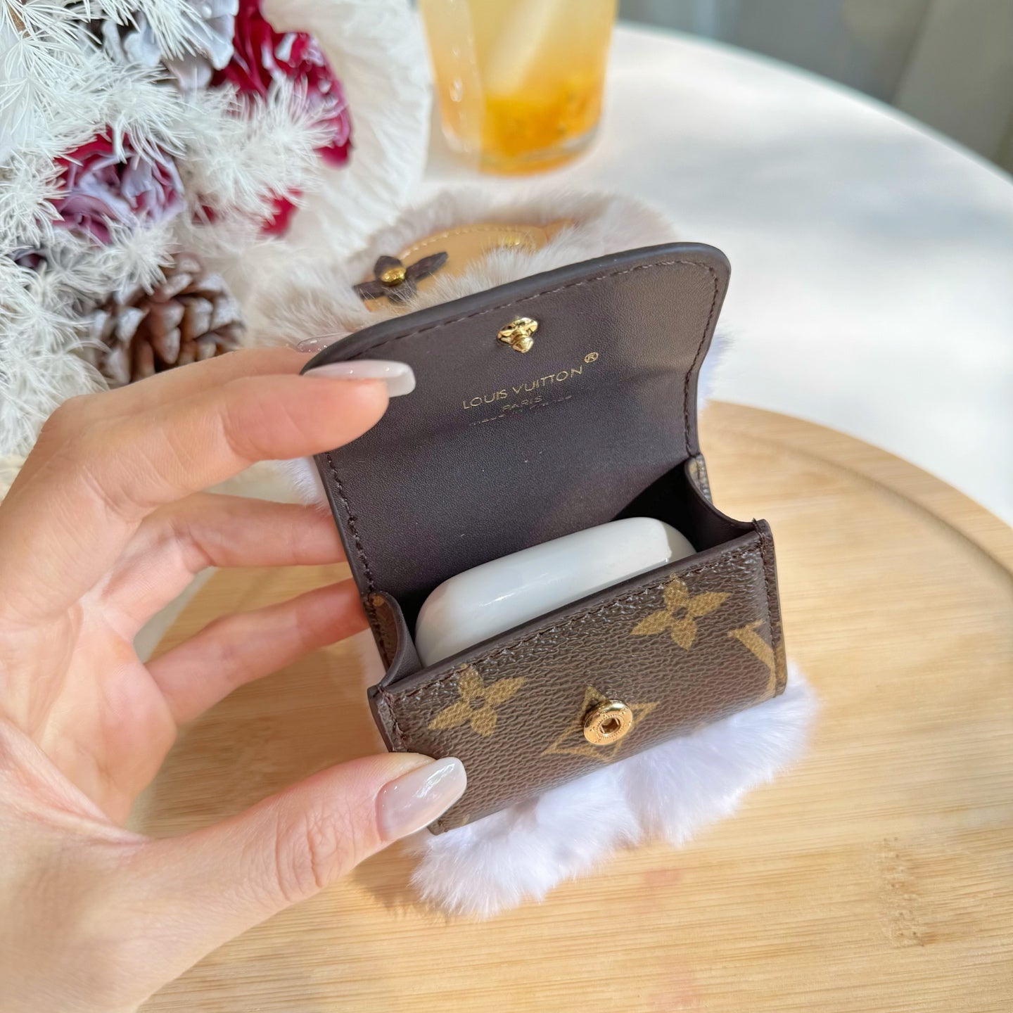 LV Vivian Earphone Bag Charm