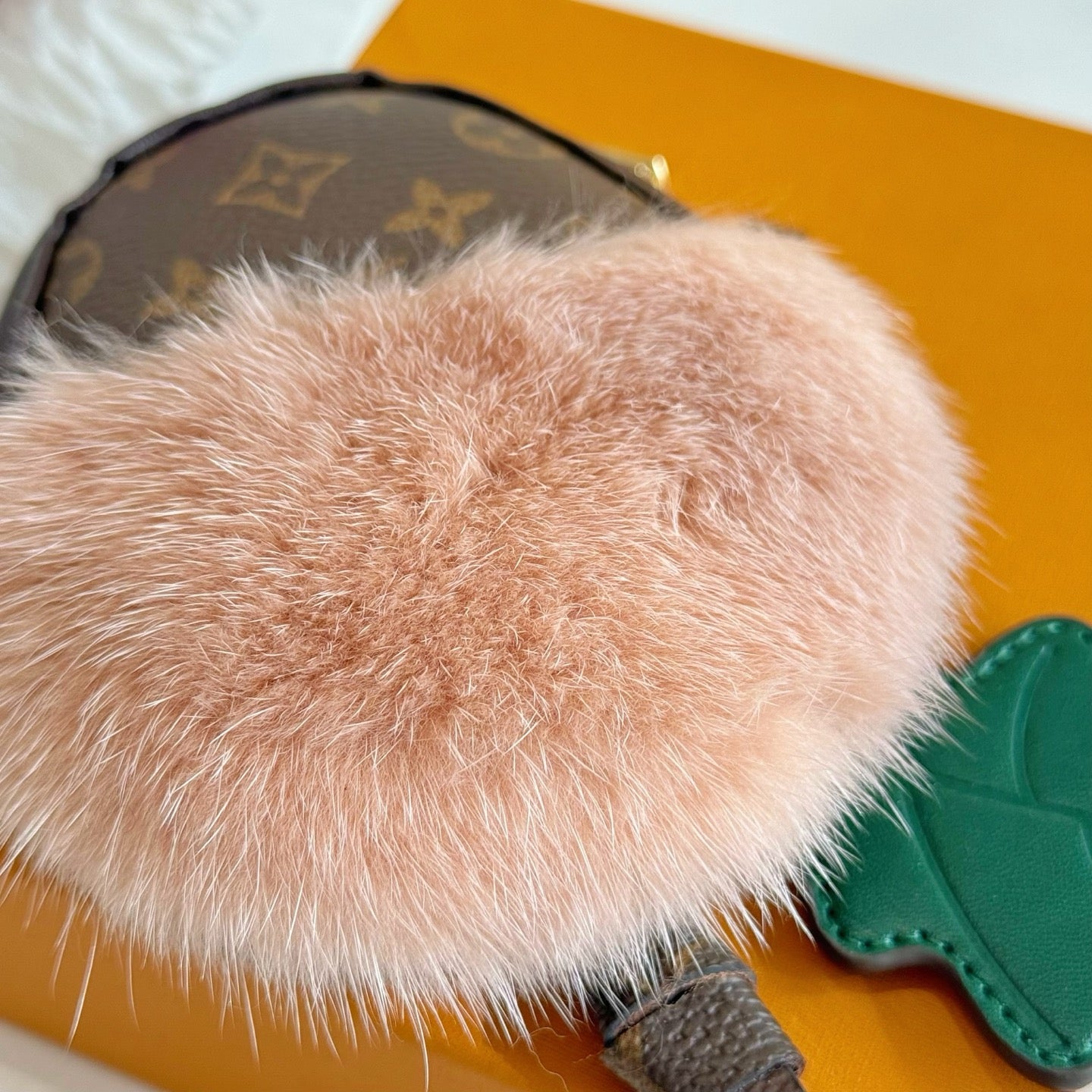 LV Acorn Pouch Charm