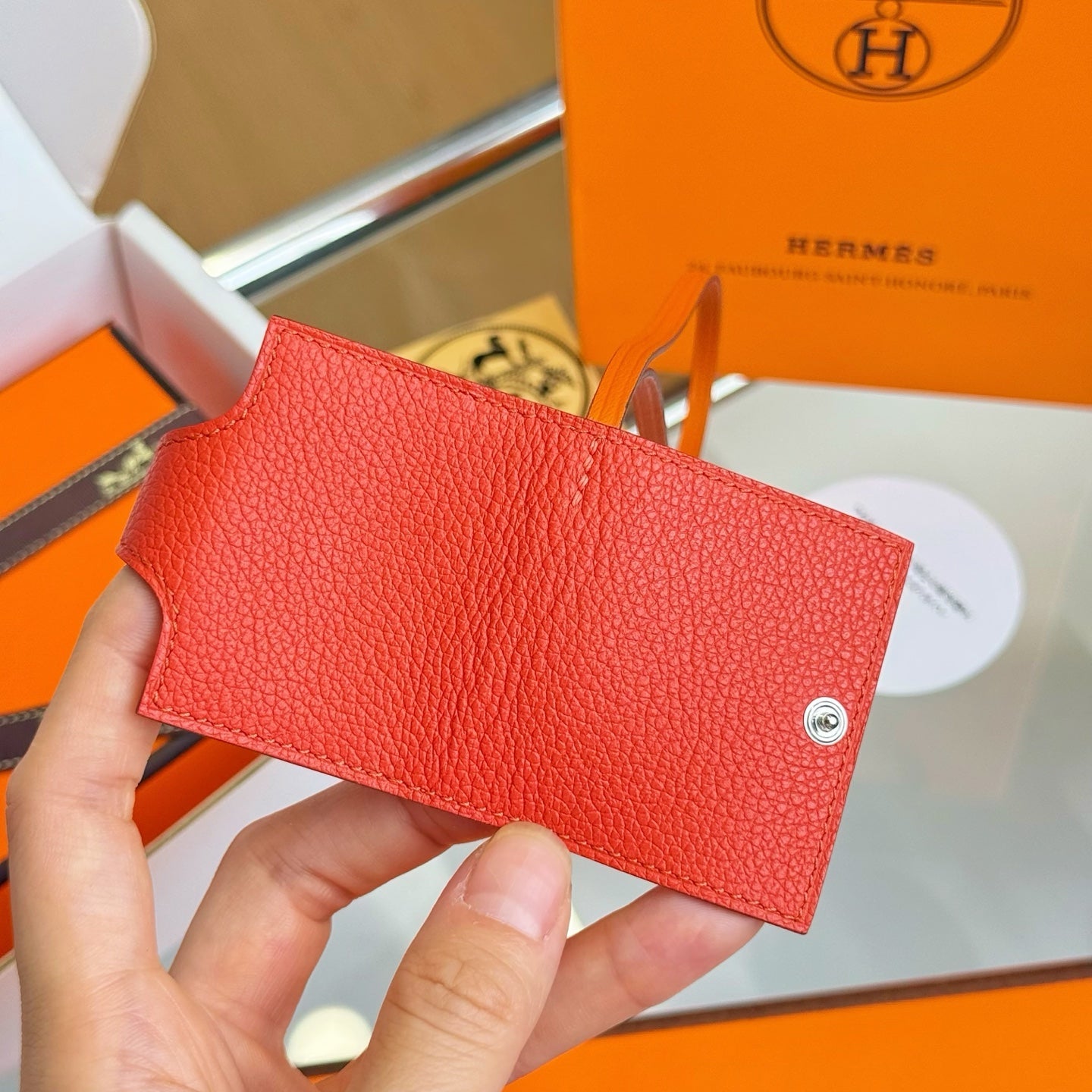 Hermes Ulysse Nano Bag Charm Leather