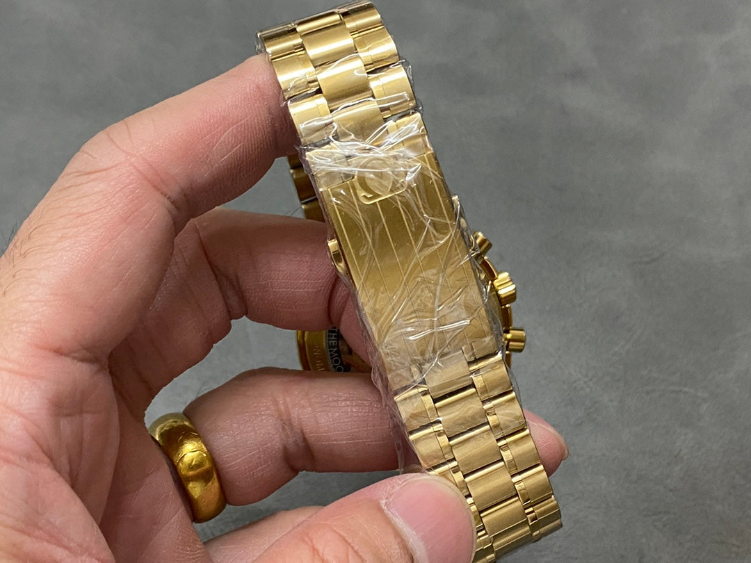 Omega Speedmaster Apollo 11 50th Anniversary Limited Edition 42cm Yellow Gold Strap