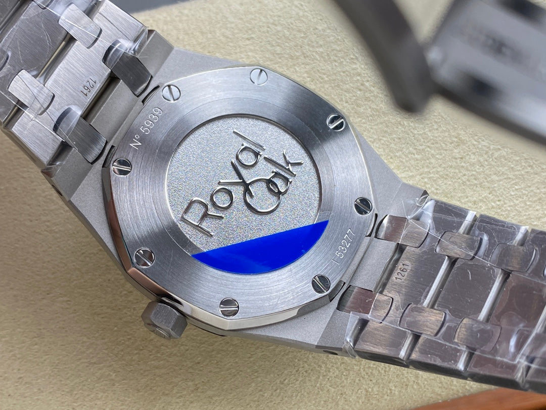 Audemars Piguet Royal Oak Lady 33mm Steel Case Blue Dial