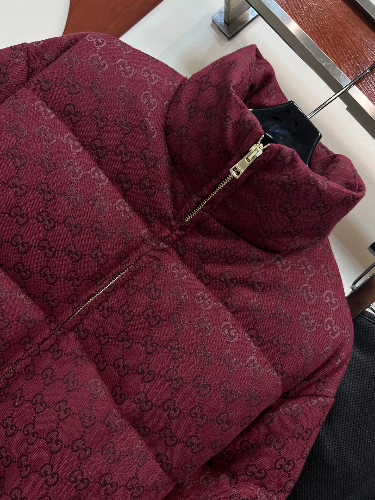 Gucci 2026 Puffer Jacket Red Down Cotton 309592