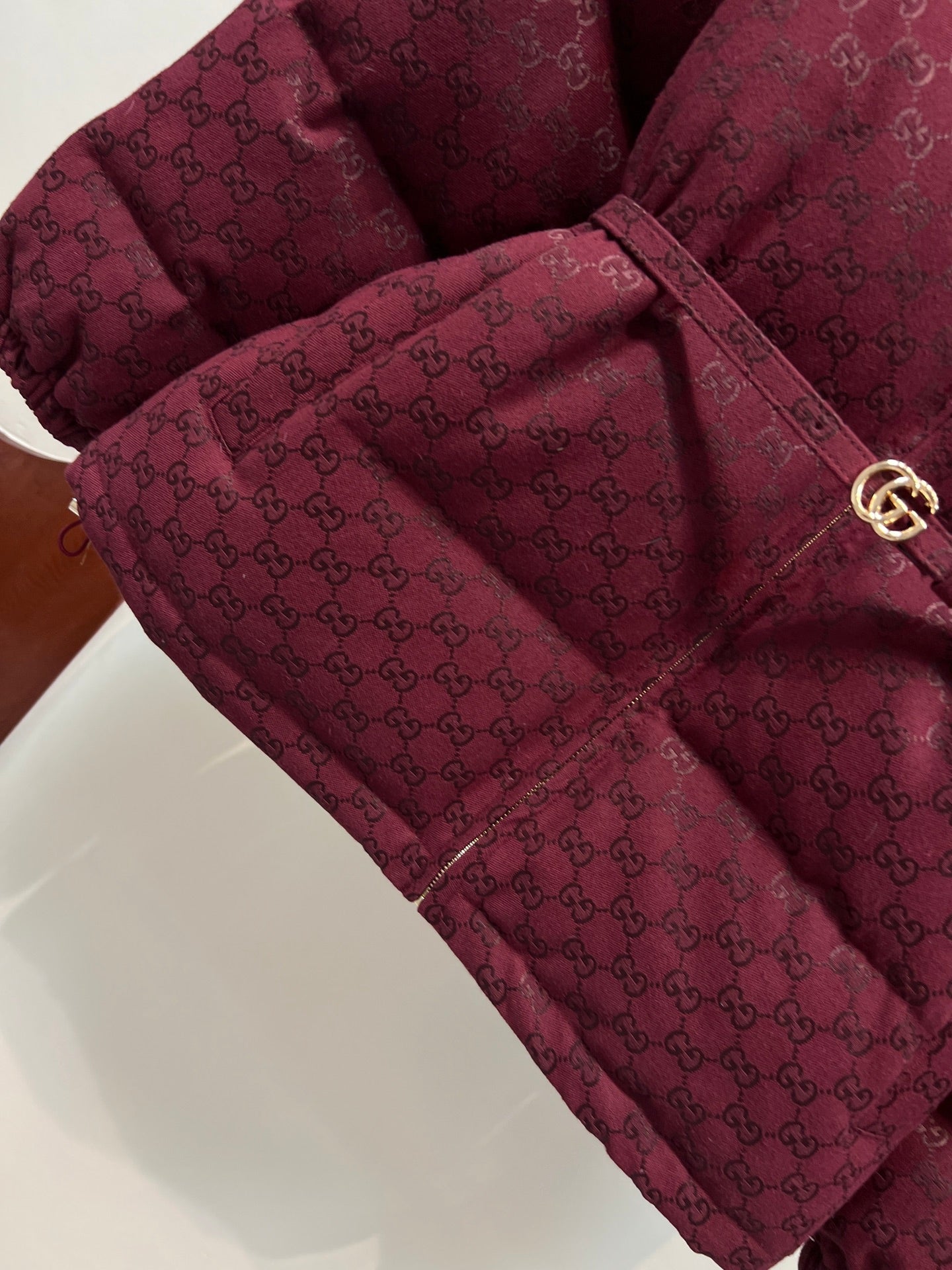 Gucci 2026 Puffer Jacket Red Down Cotton 309592